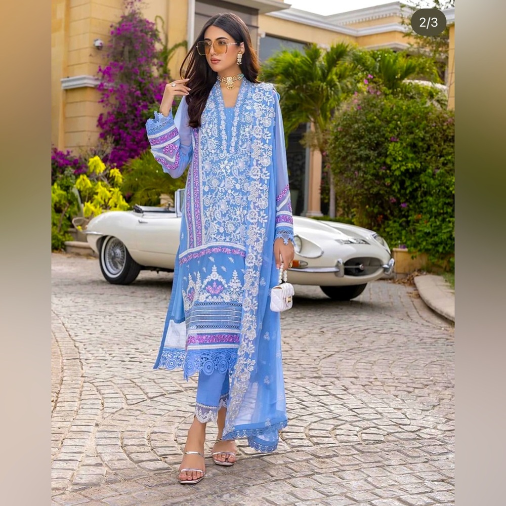 3 piece Azure suit